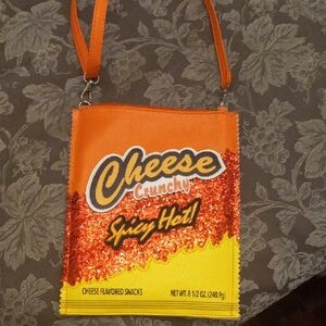 Orange and Yellow Cheeto Purse